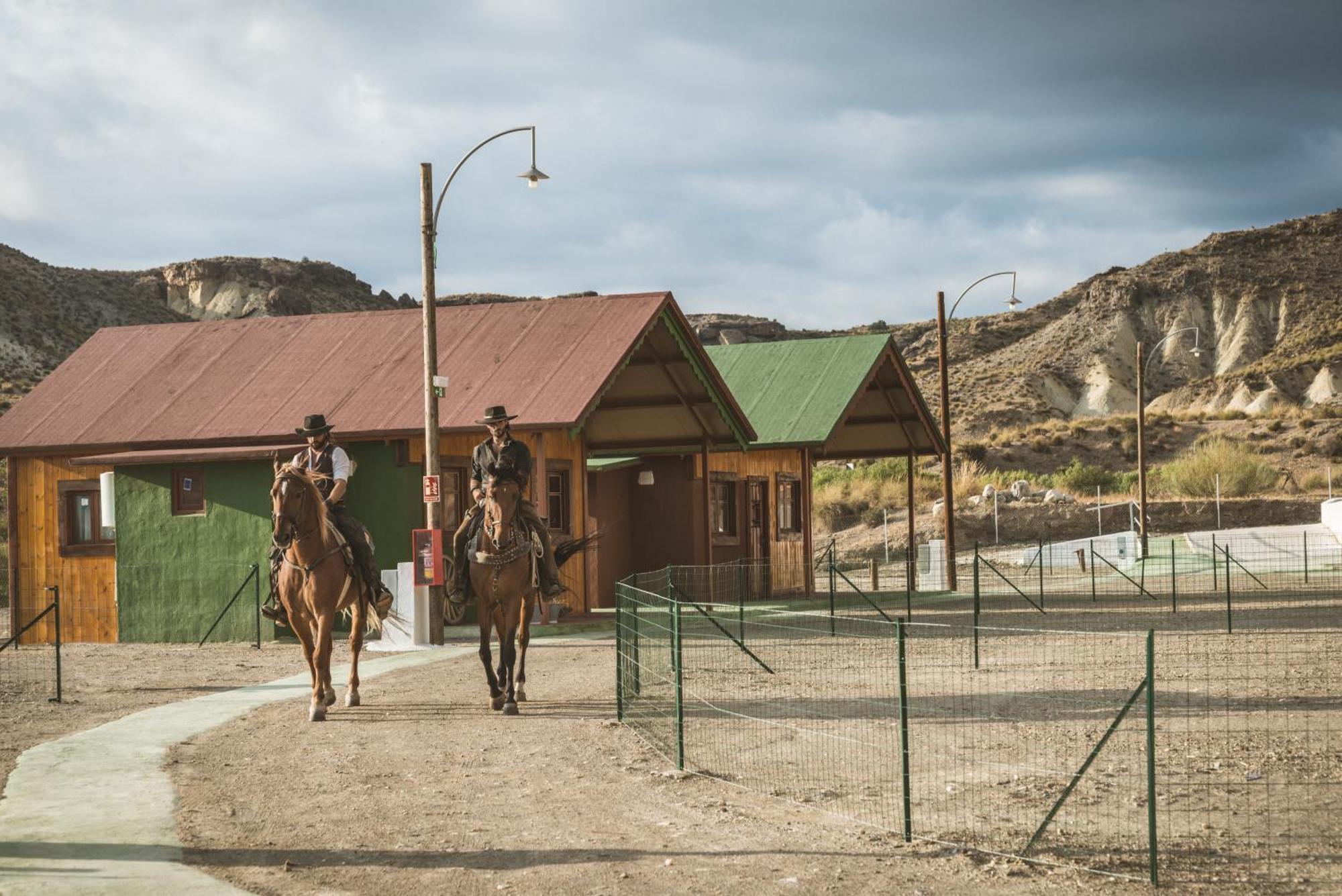 Camping Fort Bravo Tabernas Esterno foto