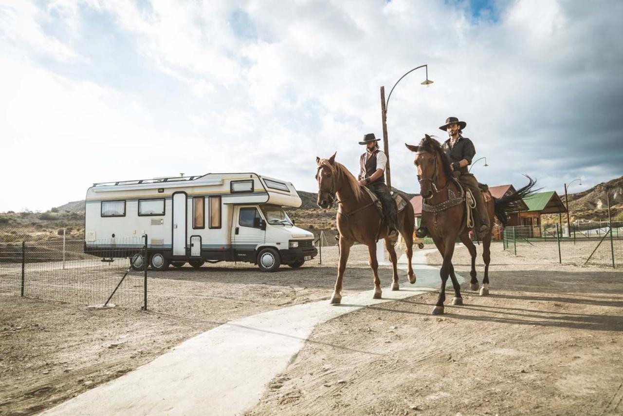 Camping Fort Bravo Tabernas Esterno foto